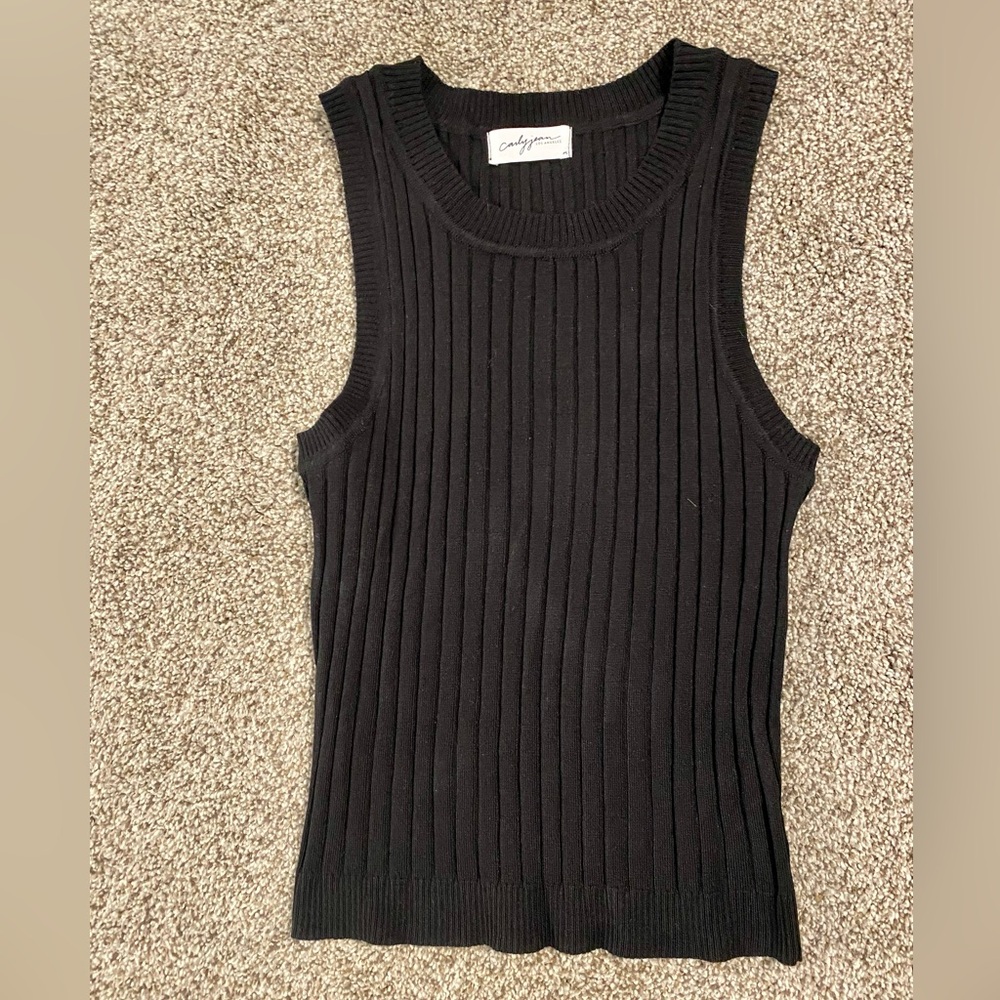 Carly Jean Los Angeles | Sweater Tank | Size Medium